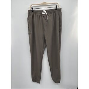 Cove Hybrid Performance Jogger Men 34/32 Gray Quick Dry Drawstring Tapered NWOT